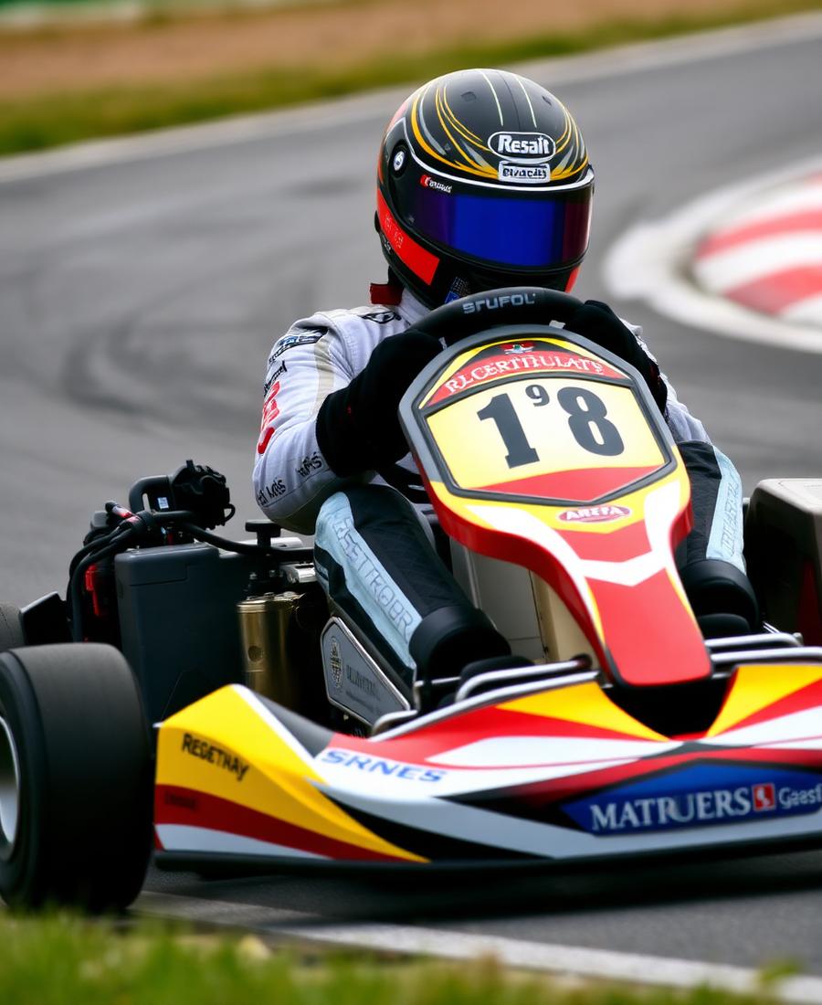 Piloto em ação